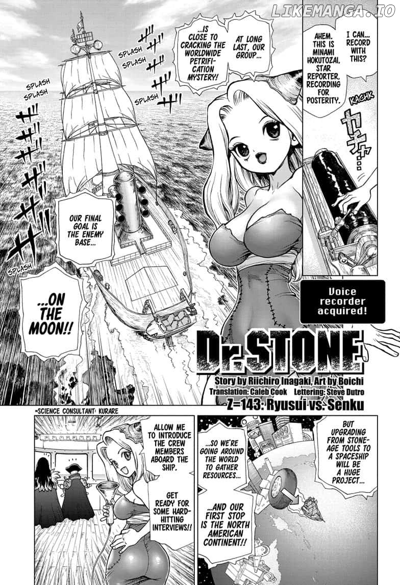 Dr.Stone Chapter 143 image 01